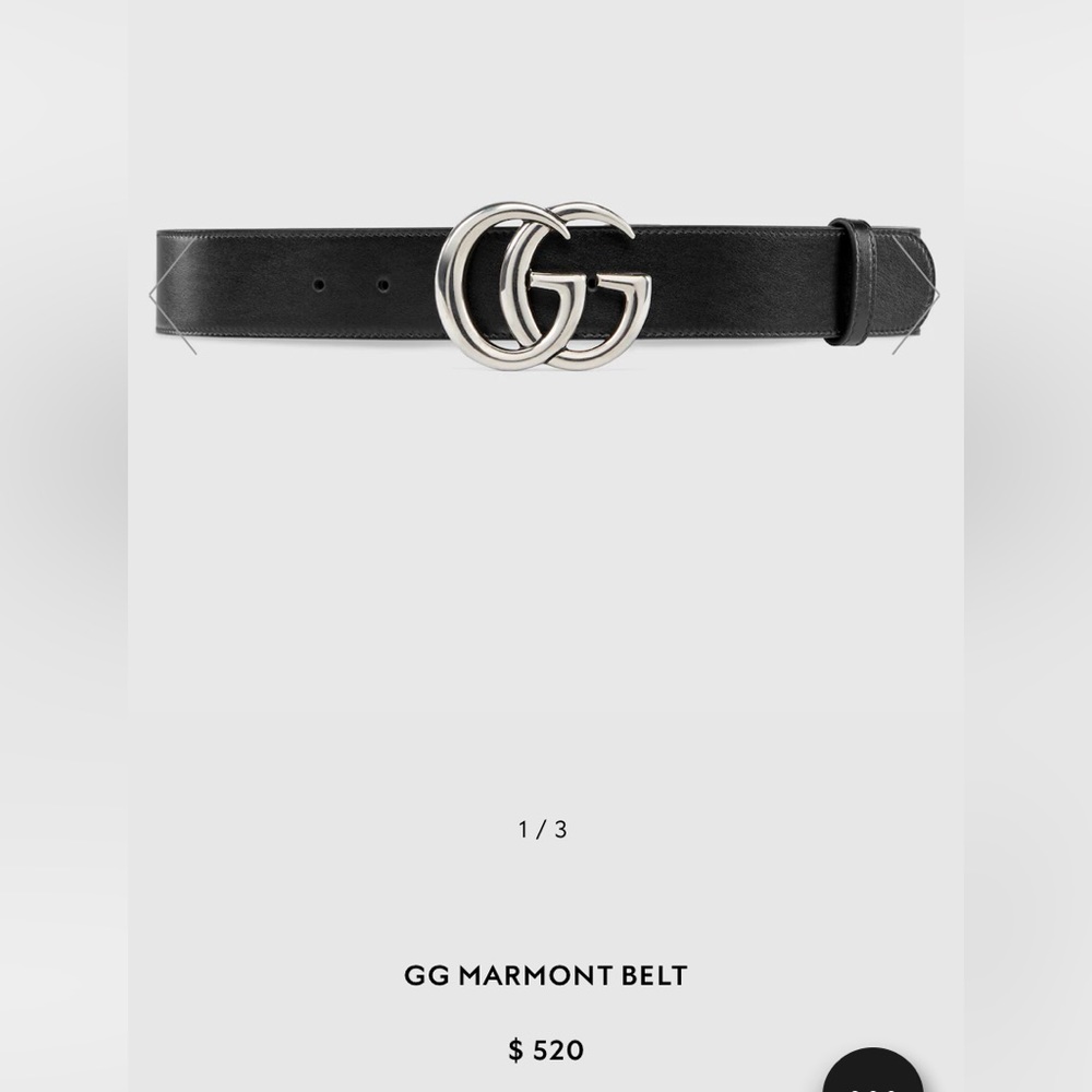 Gucci belt size 32